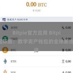 Bitpie官方应用 Bitpie国际版：数字资产钱包的全球新选择