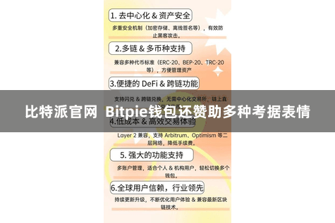 比特派官网  Bitpie钱包还赞助多种考据表情
