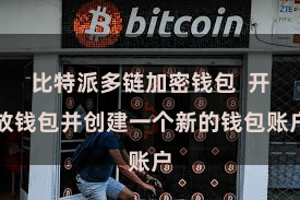 比特派多链加密钱包 开放钱包并创建一个新的钱包账户