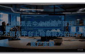 比特派去中心化资产管理  用户不错在平台上检察我方的账户余额