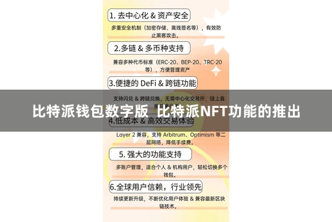 比特派钱包数字版  比特派NFT功能的推出