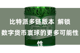 比特派多链版本  解锁数字货币寰球的更多可能性