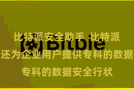 比特派安全助手  比特派数字安全还为企业用户提供专科的数据安全行状