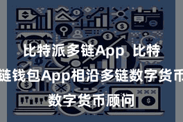 比特派多链App  比特派多链钱包App相沿多链数字货币顾问
